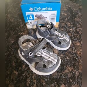 Columbia Toddler Sandals in Gray and White - Size 4 Techsun Wave
